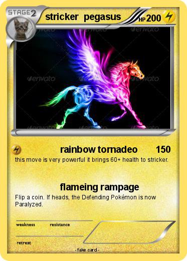 Pokemon stricker  pegasus
