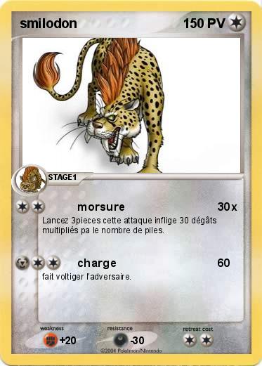 Pokemon smilodon