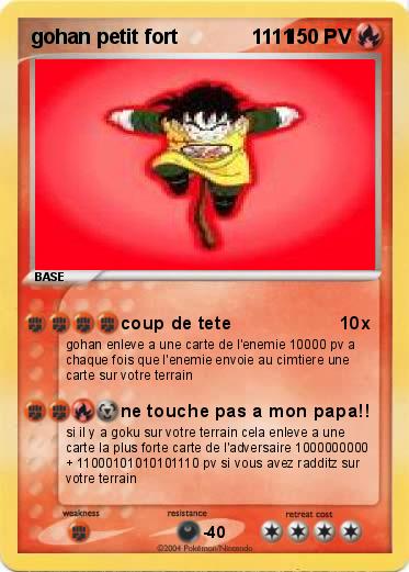 Pokemon gohan petit fort             1111
