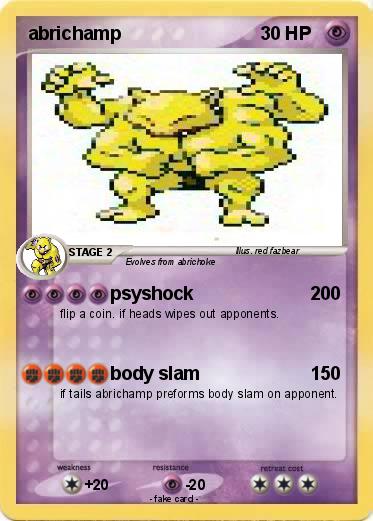 Pokemon abrichamp