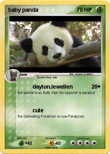 Pokemon baby panda