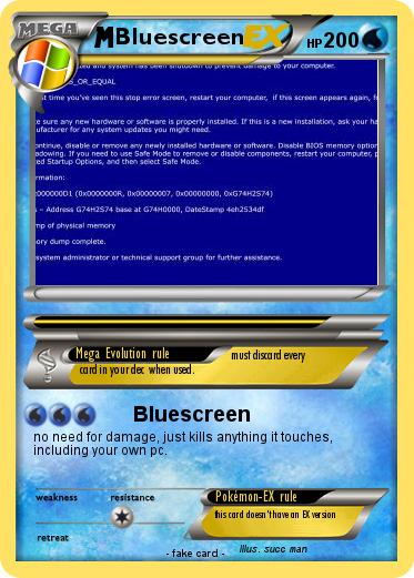 Pokemon Bluescreen