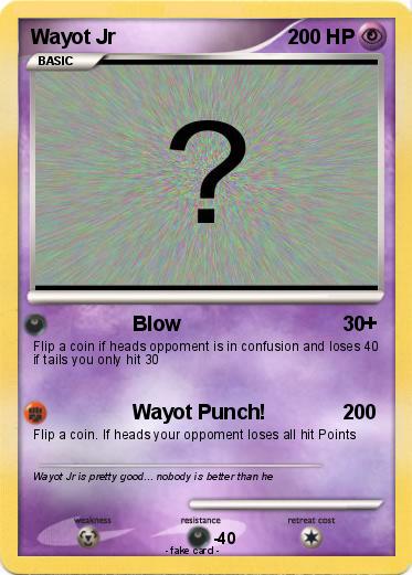 Pokemon Wayot Jr
