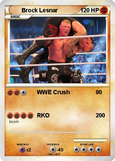 Pokemon Brock Lesnar