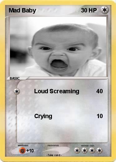 Pokemon Mad Baby