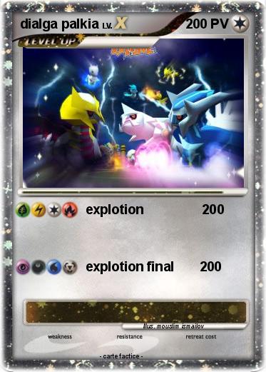 Pokemon dialga palkia