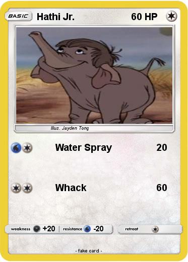 Pokemon Hathi Jr.