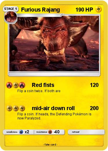 Pokemon Furious Rajang