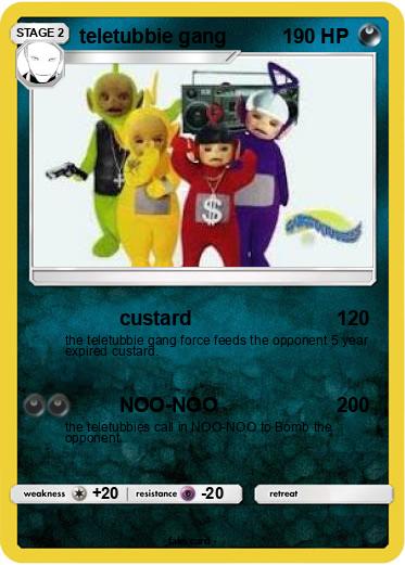 Pokemon teletubbie gang