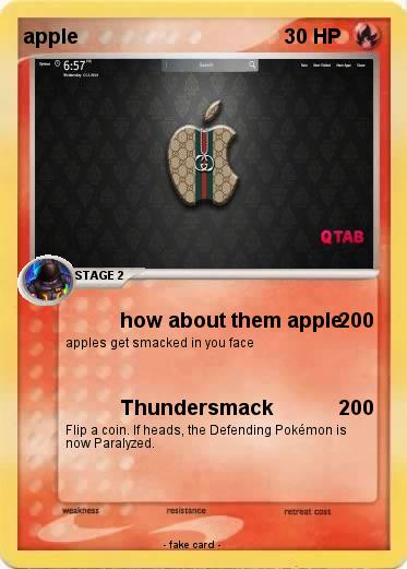 Pokemon apple