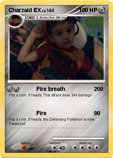 Pokemon Charzaid EX