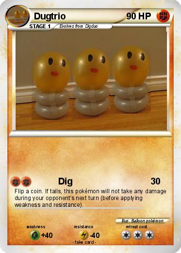 Pokemon Dugtrio