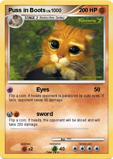 Pokemon Puss in Boots