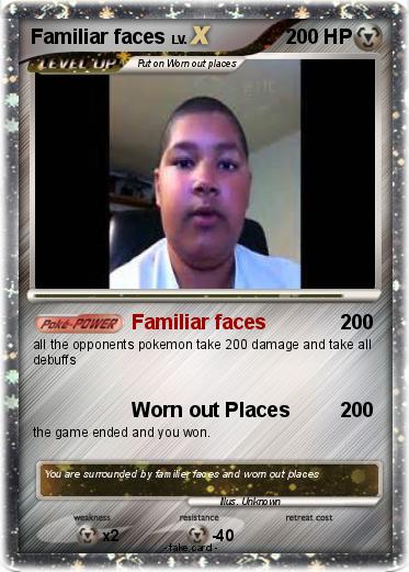 Pokemon Familiar faces