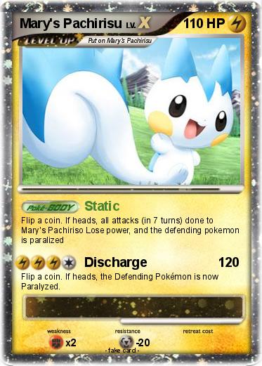 Pokemon Mary's Pachirisu