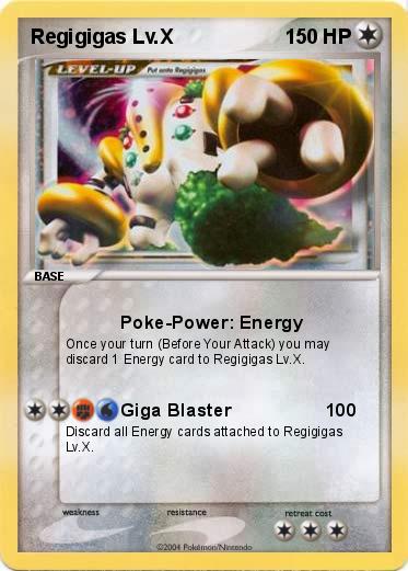 Pokemon Regigigas Lv.X