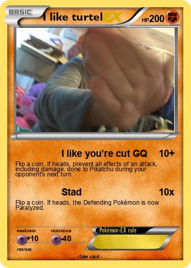 Pokemon I like turtel