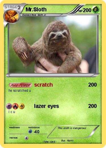 Pokemon Mr.Sloth