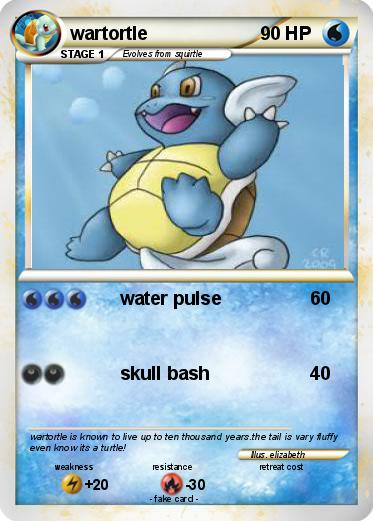 Pokemon wartortle