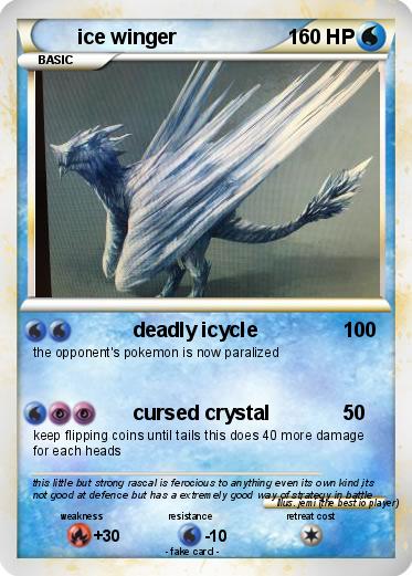 Pokemon ice winger