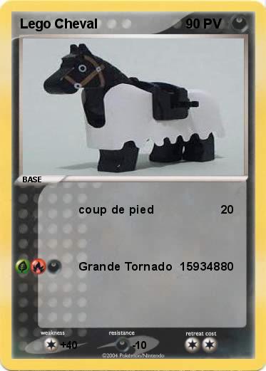 Pokemon Lego Cheval