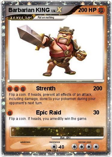 Pokemon Barbarian KING