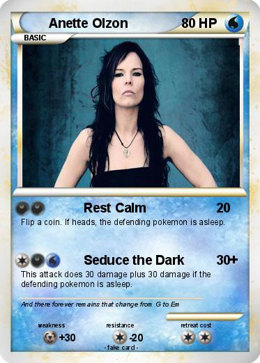 Pokemon Anette Olzon