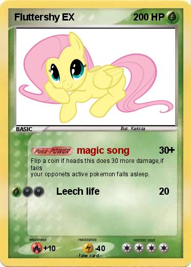 Pokemon Fluttershy EX