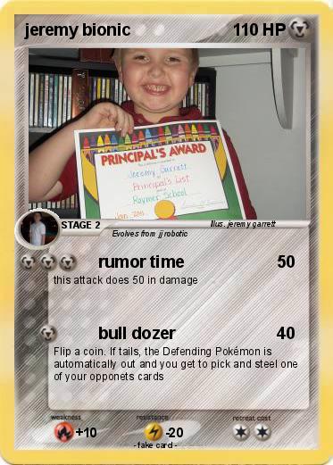 Pokemon jeremy bionic