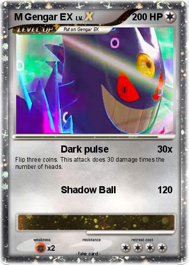 Pokemon M Gengar EX
