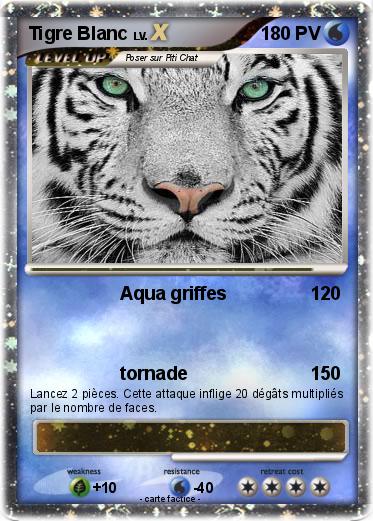 Pokemon Tigre Blanc