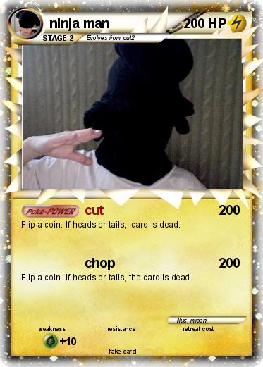 Pokemon ninja man