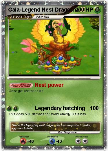 Pokemon Gaia-Legend Nest Dragon