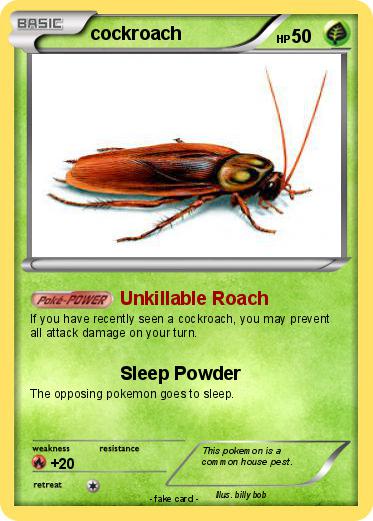 Pokemon cockroach