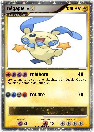 Pokemon négapie