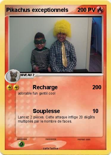 Pokemon Pikachus exceptionnels