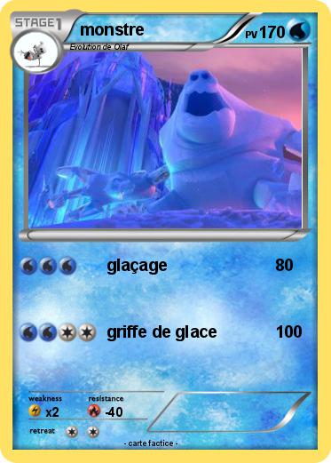 Pokemon monstre