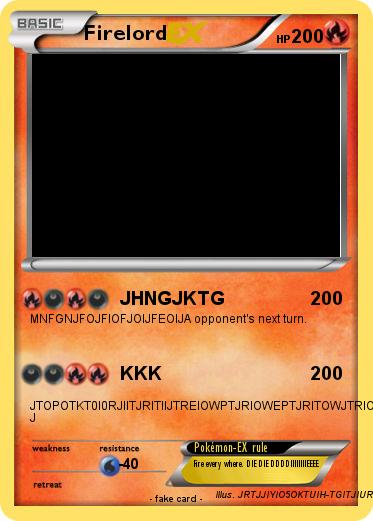 Pokemon Firelord