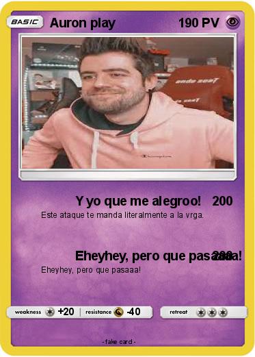 Pokemon Auron play