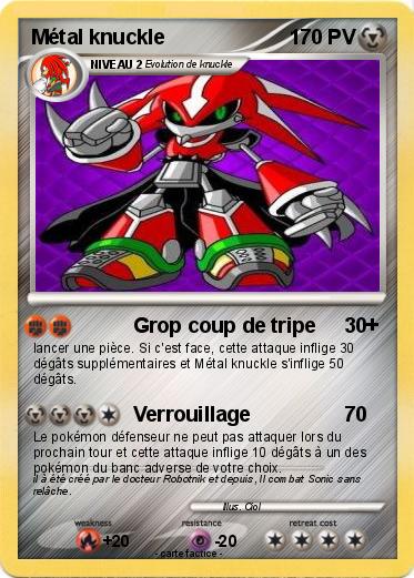 Pokemon Métal knuckle