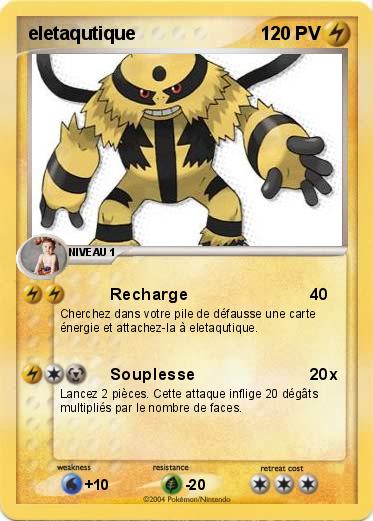Pokemon eletaqutique