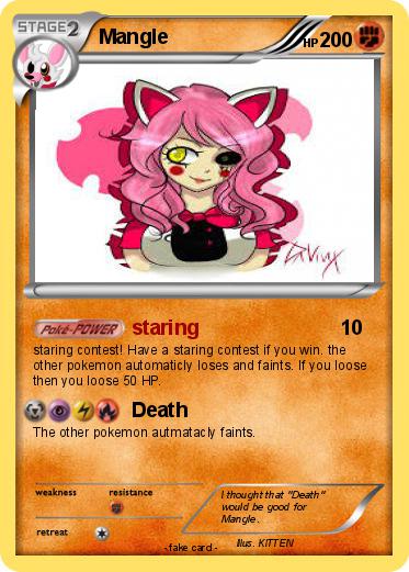 Pokemon Mangle
