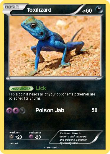 Pokemon Toxilizard