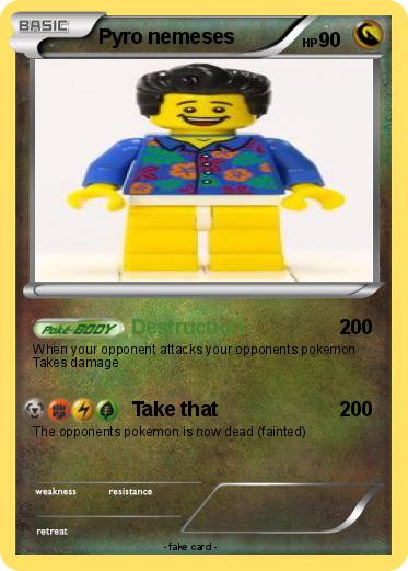 Pokemon Pyro nemeses