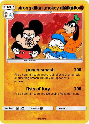 Pokemon strong dilan ,mokey and groovy