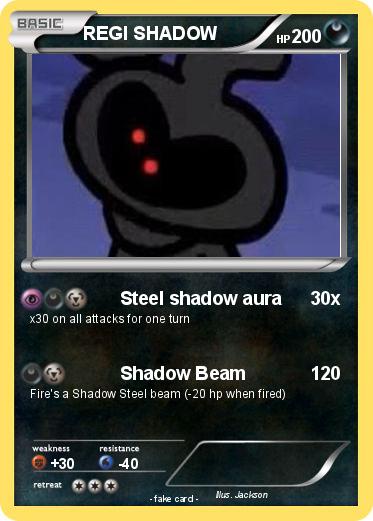 Pokemon REGI SHADOW