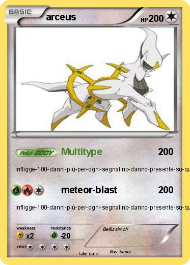Pokemon arceus