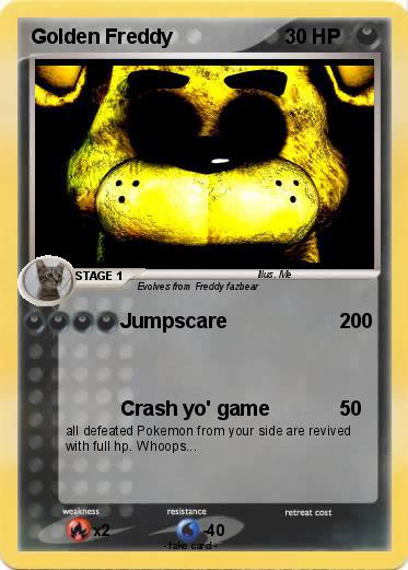 Pokemon Golden Freddy