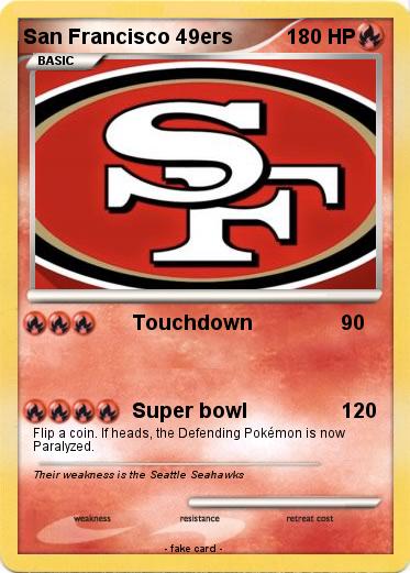 Pokemon San Francisco 49ers