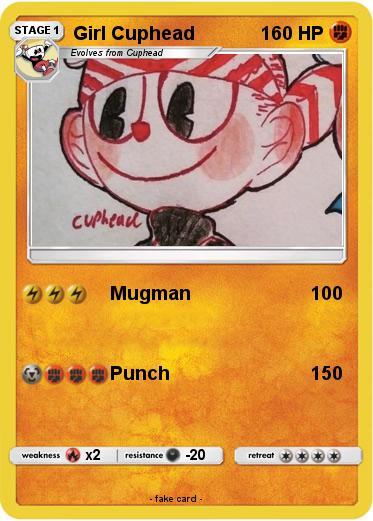 Pokemon Girl Cuphead